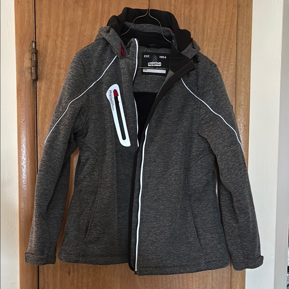 Cold Weather Work Jacket With Reflective Accents - image 1